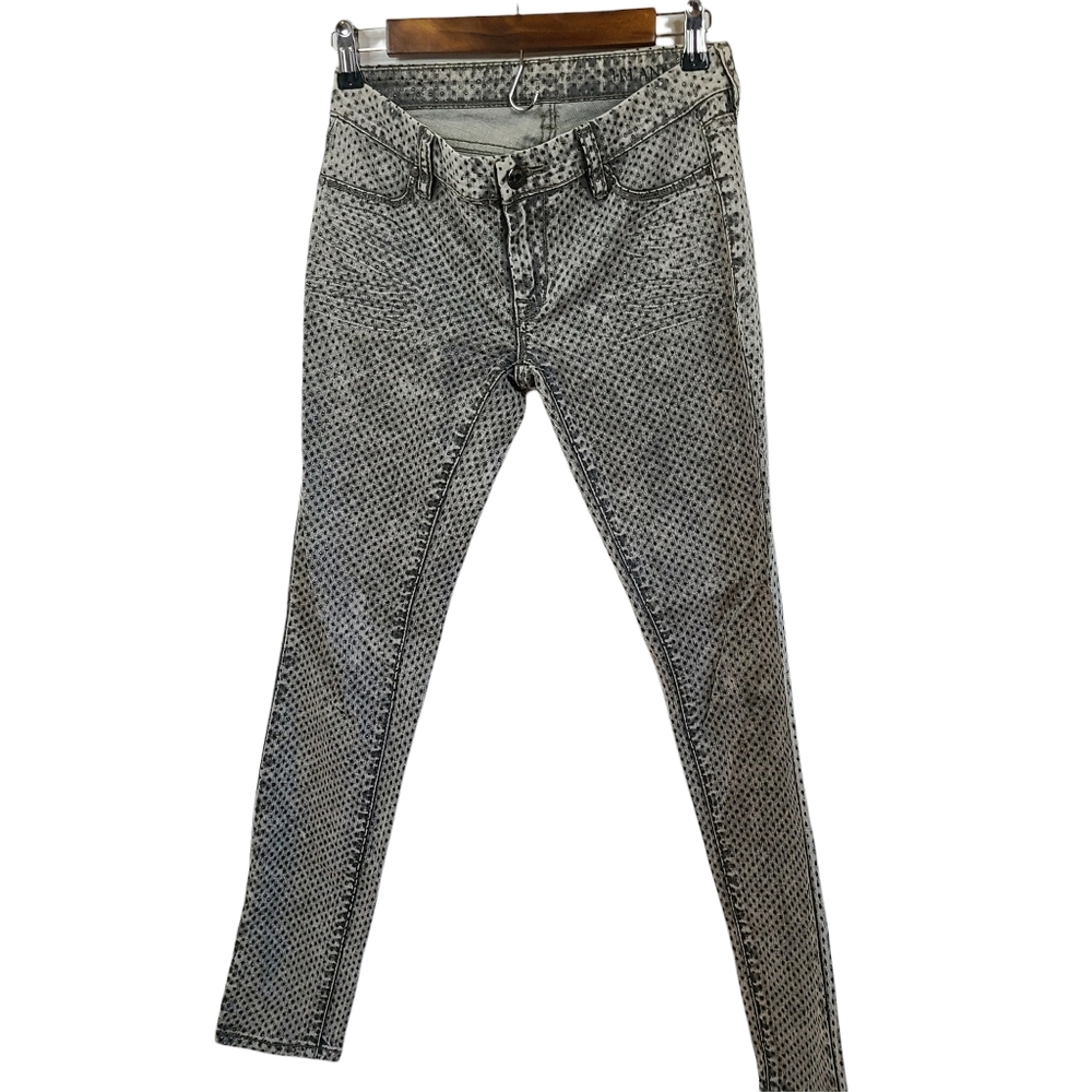 Blank NYC Polka Dot Black Wash Skinny Jean